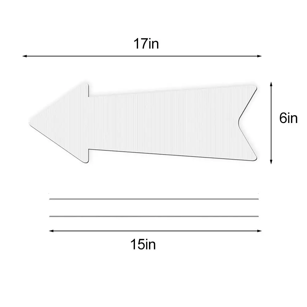 Yard Sign Blank - Su Geçirmez Kendin Yap Boş Bahçe