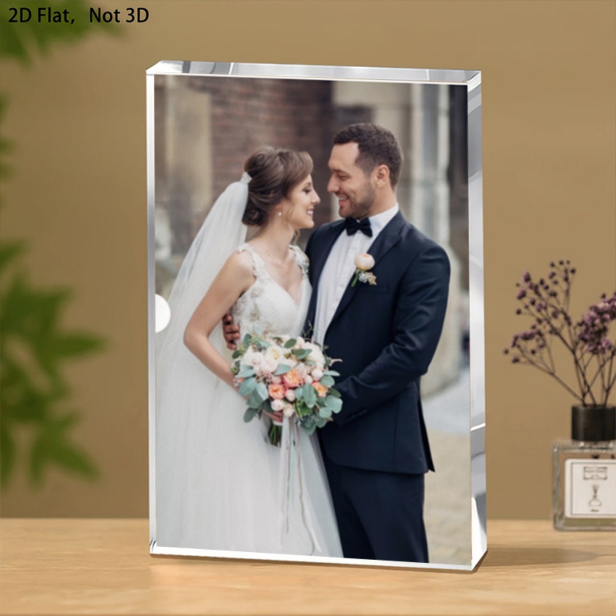 Photo Acrylic Block - 1 Kişiselleştirilmiş Akrilik Fotoğraf Bloğu —