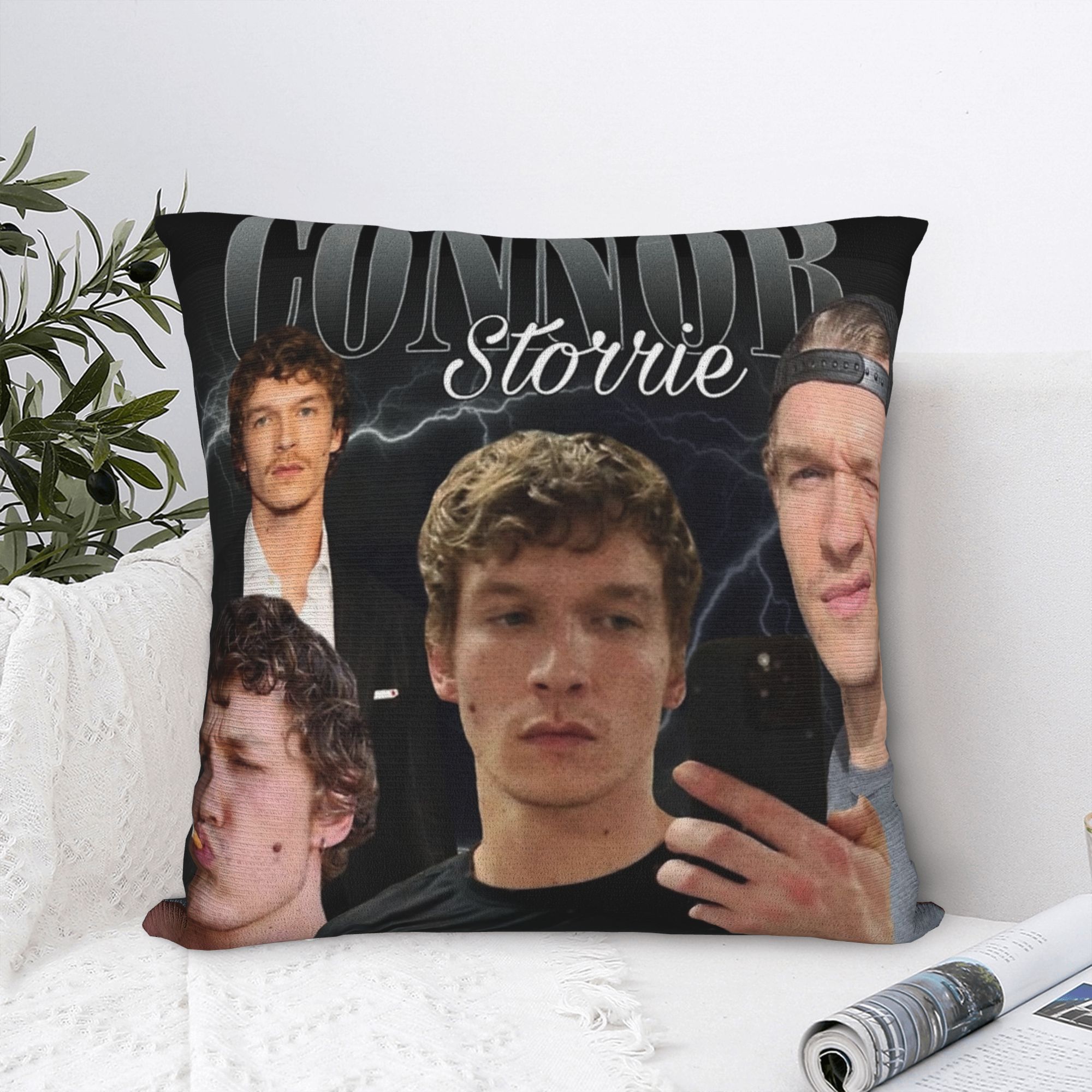 Pillow Cover Sublimation - Connor Storrie Isıtmalı Rakiplik Ilya Rozanov