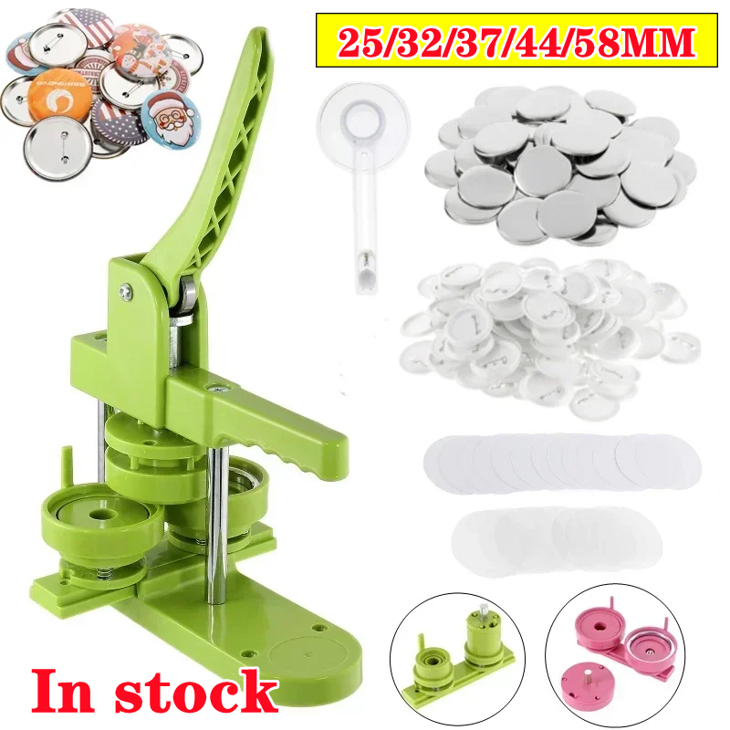 Button Badge Blank - Rozet Pin Düğme Yapma Makinesi DIY