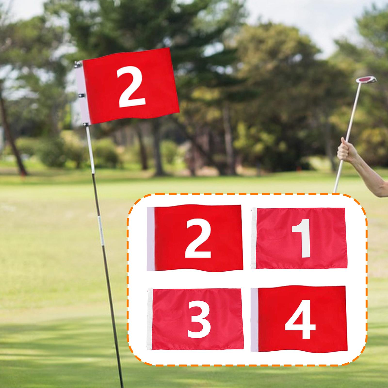 Yard Sign Blank - Dayanıklı Kumaş Golf Bayrağı Büyük Numaralı