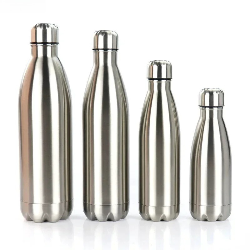 Water Bottle Blank - 350/500/750/1000ml Paslanmaz Çelik Yalıtımlı Vakumlu Termos