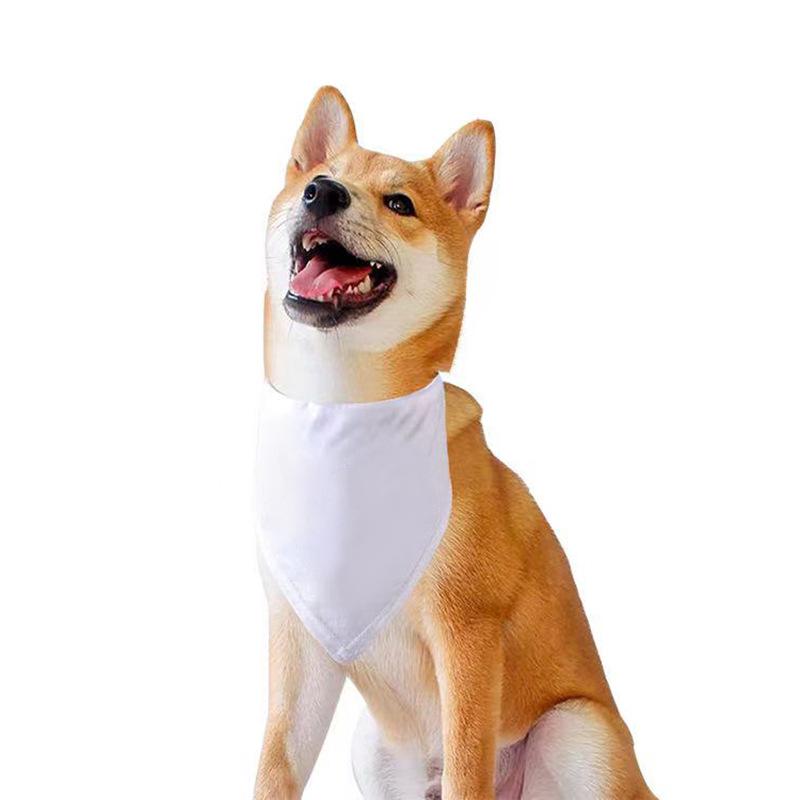 Bandana Blank White - 100 Adet Süblimasyon Baskıya Uygun Boş
