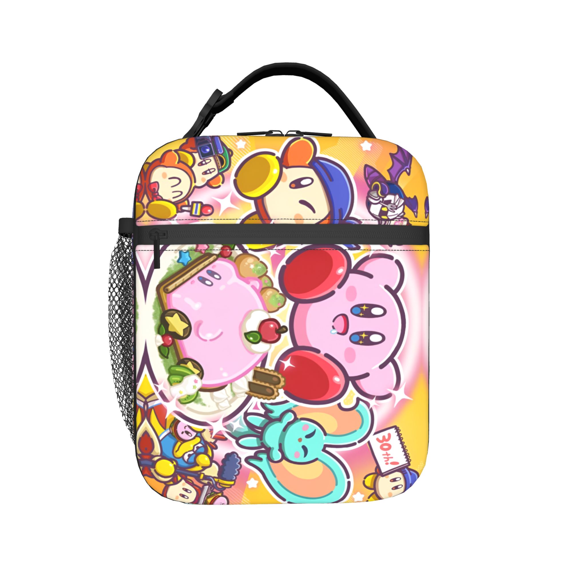 Tote Bag Sublimation - Özel K-Kirbys Yalıtımlı Öğle Yemeği Çantası