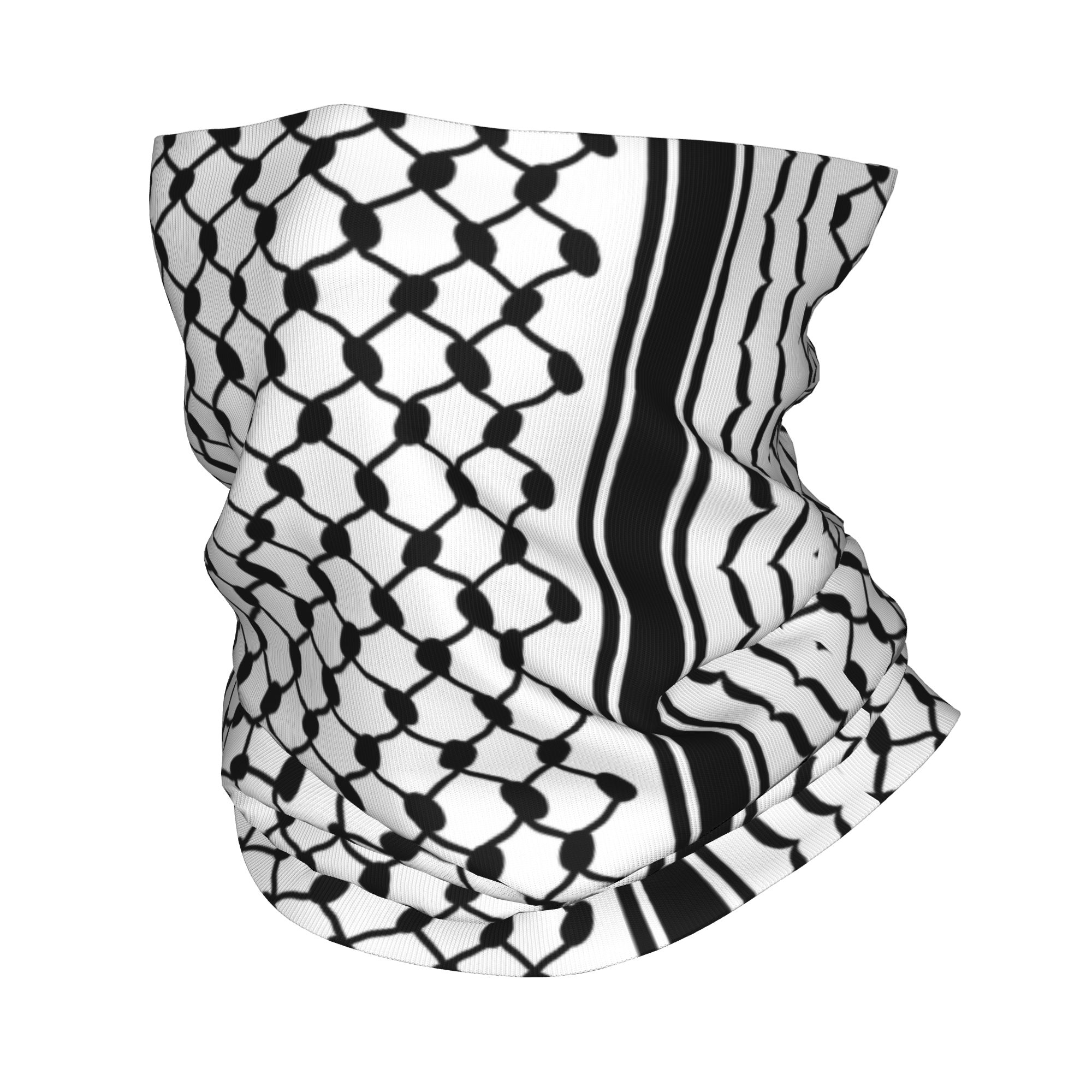 Bandana Blank White - Şemağ Bandana Boyunluk Rüzgar Geçirmez Yüz