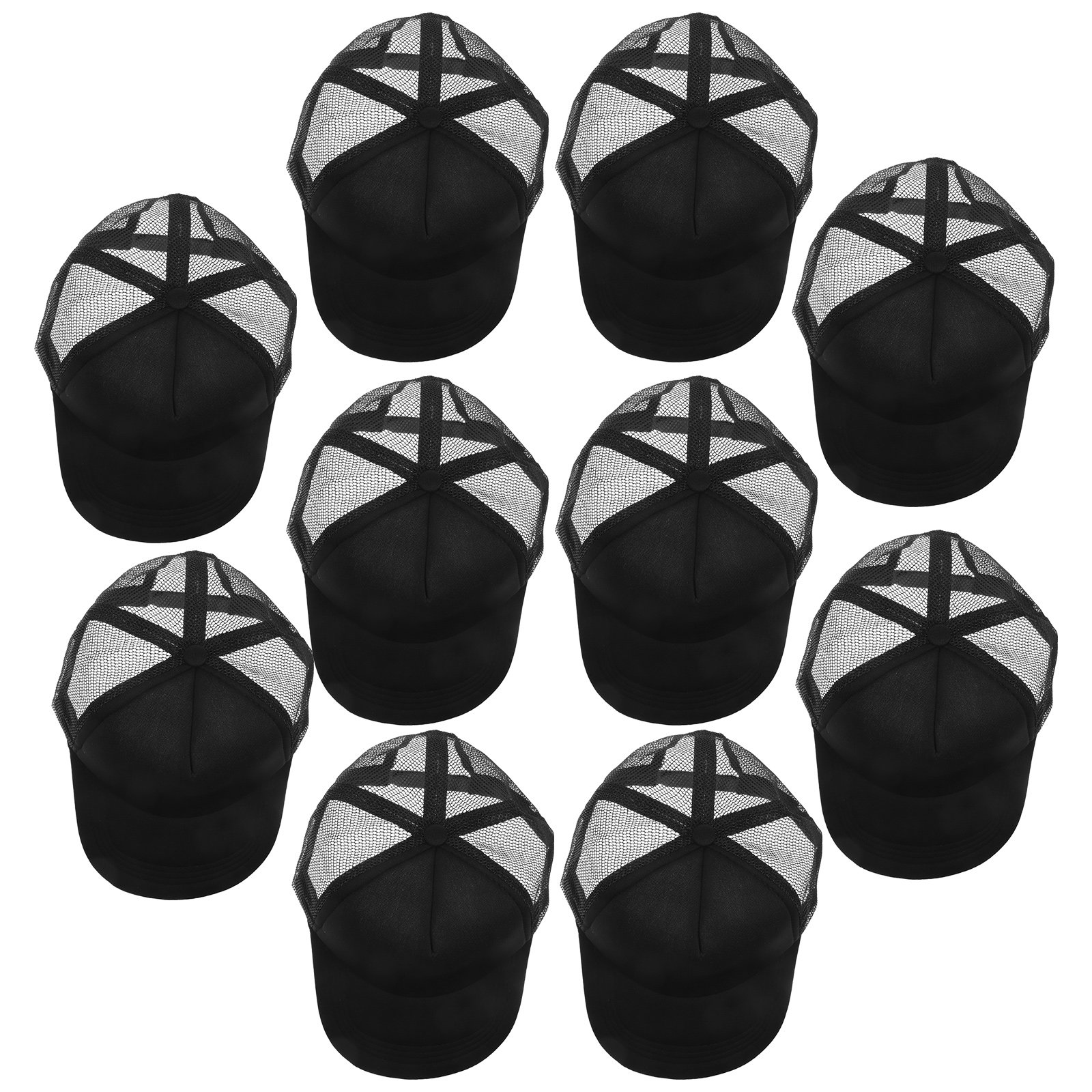 Hat Sublimation Blank - 10 Adet File Beyzbol Şapkası, Süblimasyon