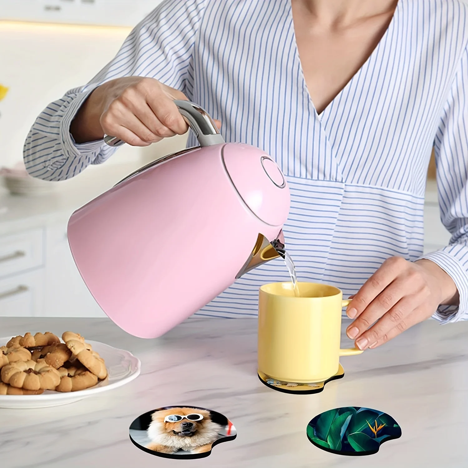 20 adet yüceltilmiş boş araba  - Coaster Sublimation Blank incelemesi ve fiyatı
