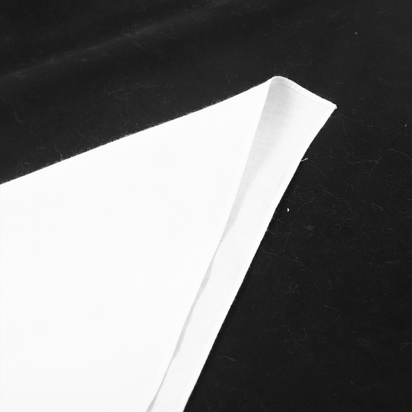 Beyaz Pamuklu Mendil Kare Düz  - Bandana Blank White incelemesi ve fiyatı
