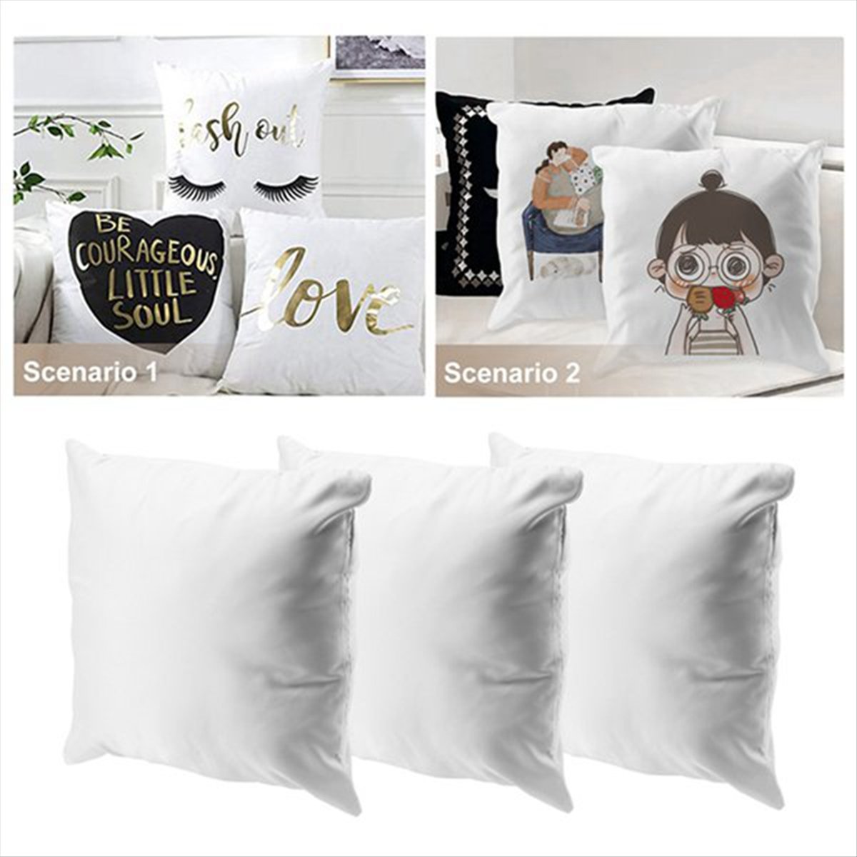 N14R Top 8 adet Sublimasyon Ba - Pillow Cover Sublimation incelemesi ve fiyatı