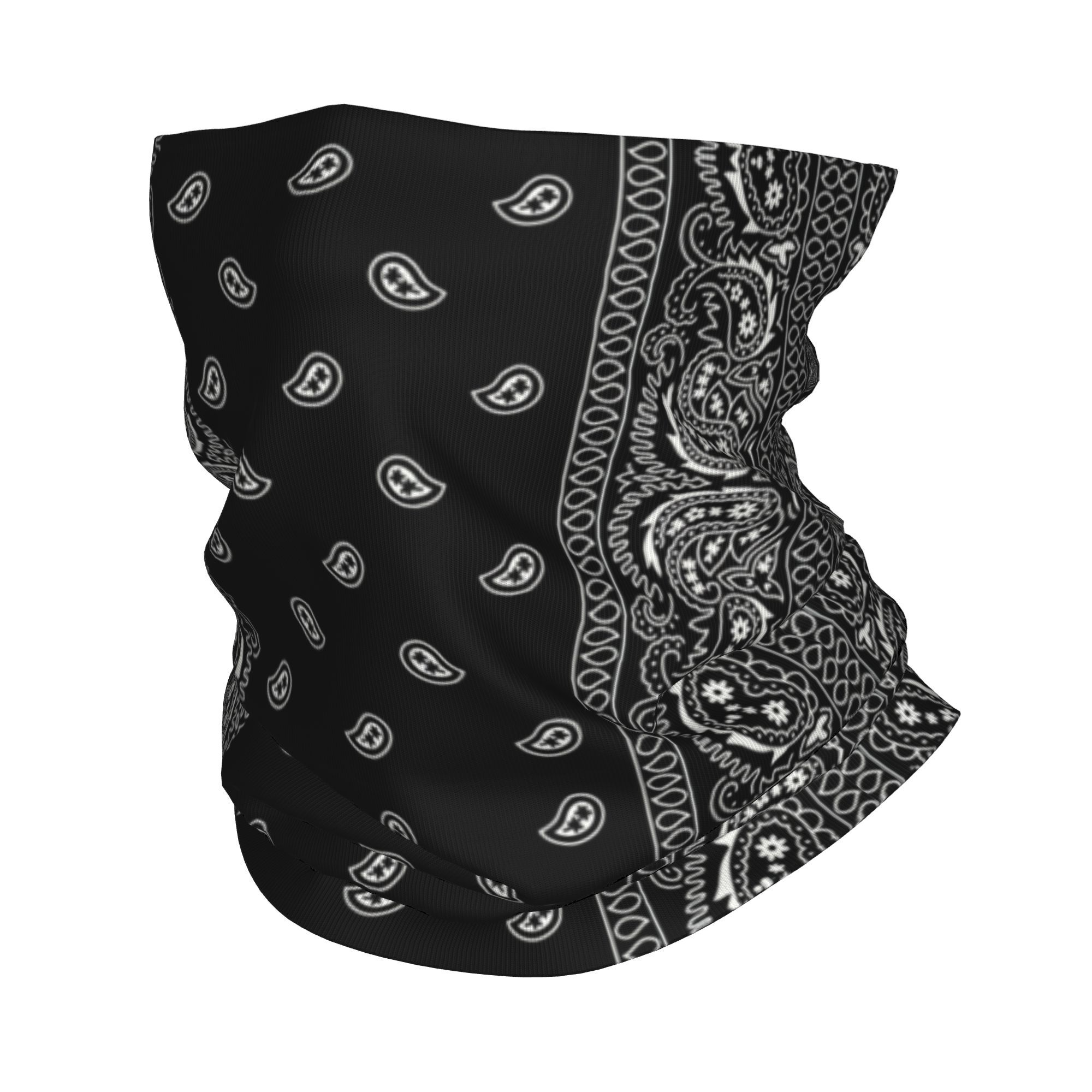 Özel Siyah Ve Beyaz Paisley Ch - Bandana Blank White incelemesi ve fiyatı
