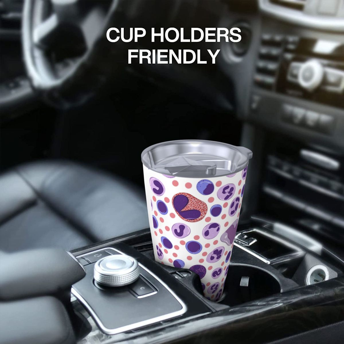 Büyük Beyaz Kan Hücresi Desenl - Tumbler 20Oz White incelemesi ve fiyatı