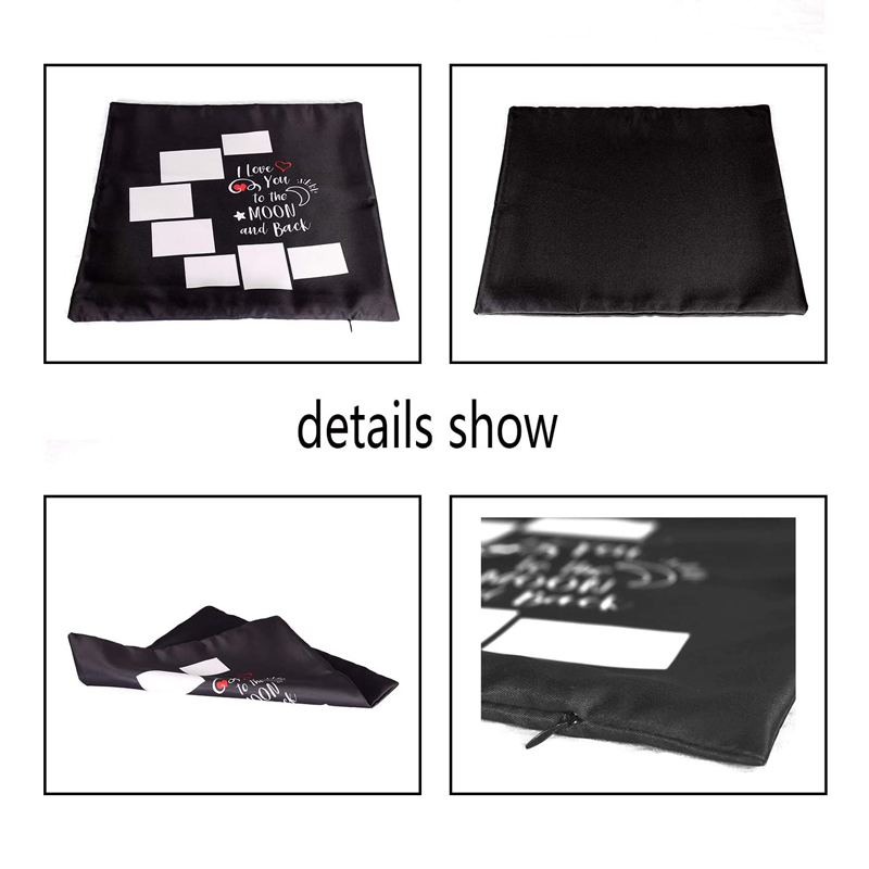 10 adet/grup 7 Panel Boş Ay sü - Pillow Cover Sublimation incelemesi ve fiyatı
