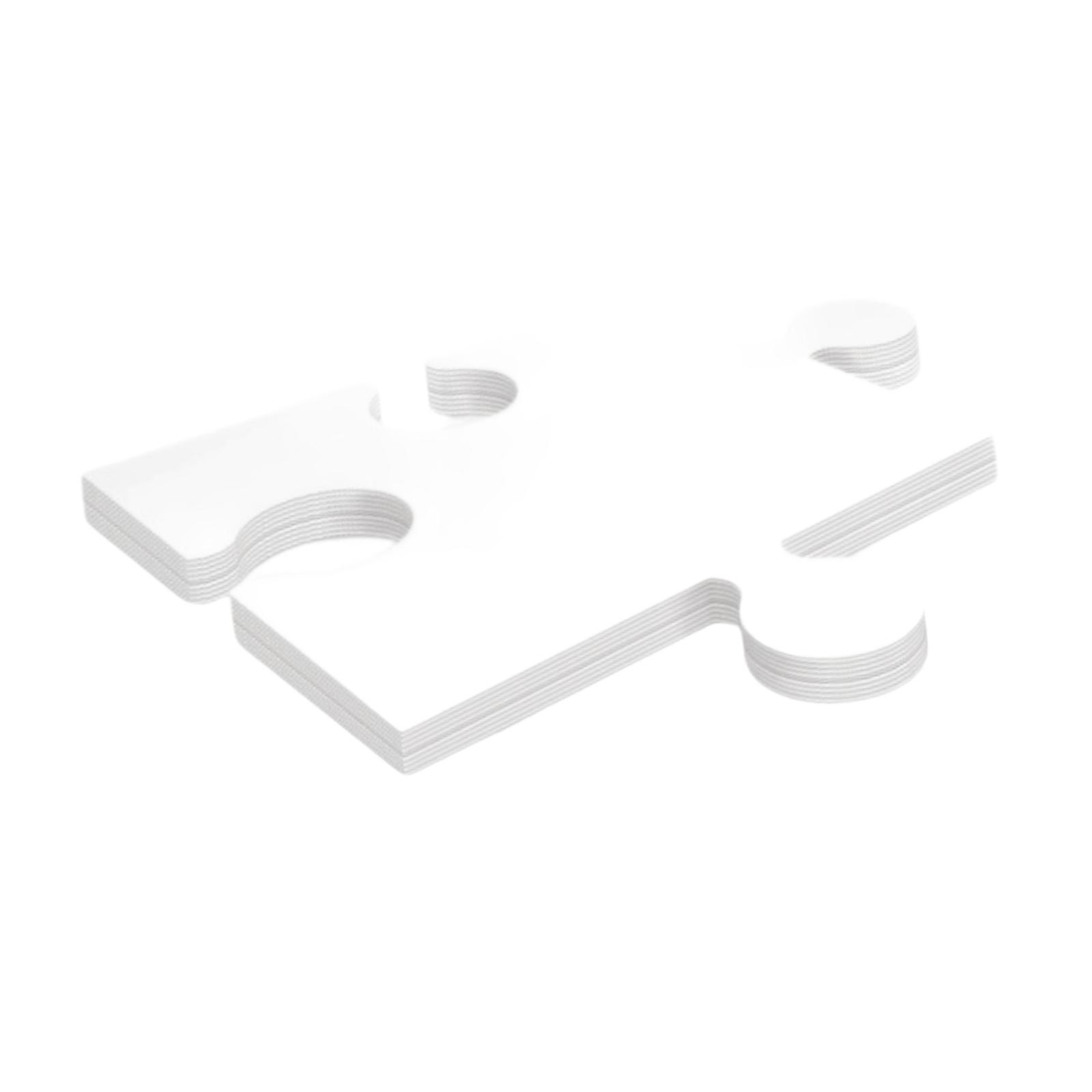 24 adet Beyaz Karton Boş Yapbo - Puzzle Blank White incelemesi ve fiyatı