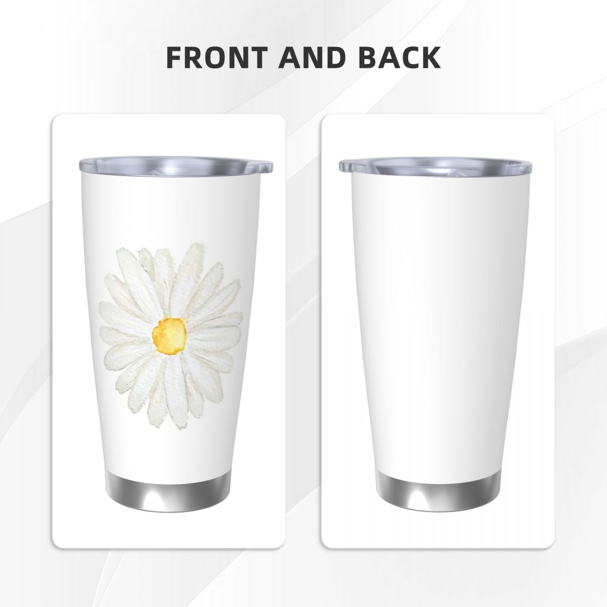 El Boyaması Bir Küçük Beyaz Pa - Tumbler 20Oz White incelemesi ve fiyatı