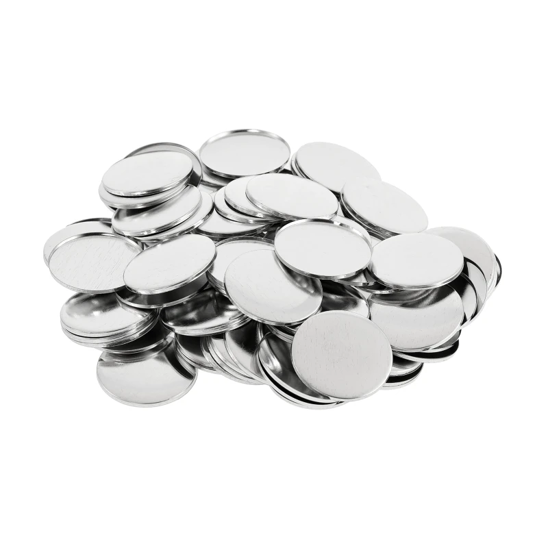 100 adet boş plastik/metal düğ - Button Badge Blank incelemesi ve fiyatı