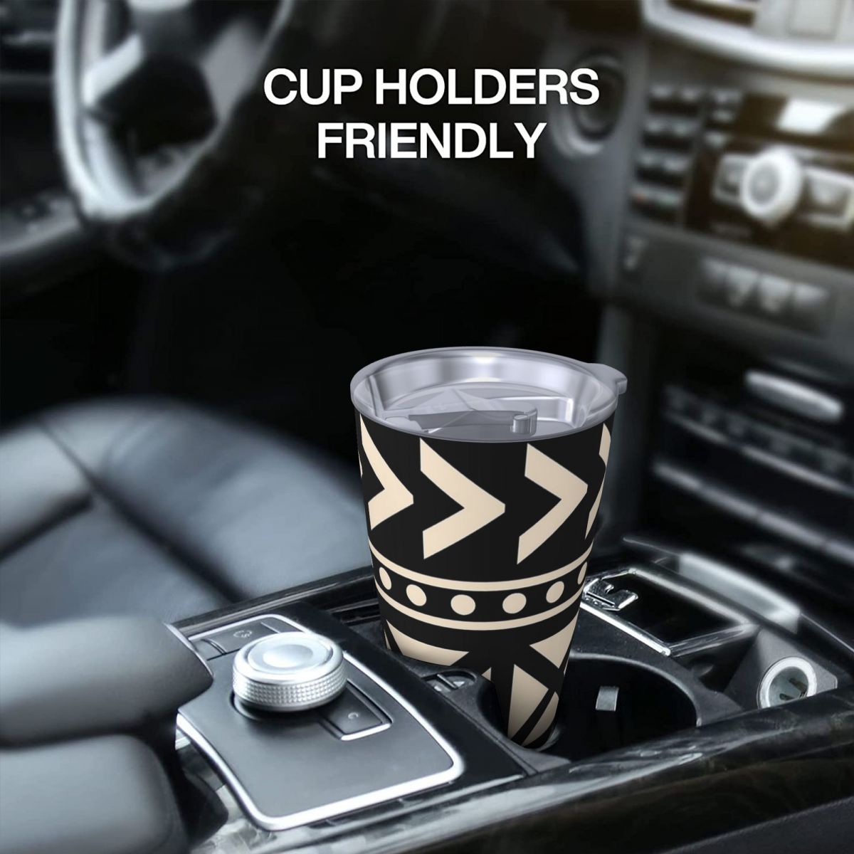 Afrika Çamur Bezi Siyah Ve Bey - Tumbler 20Oz White incelemesi ve fiyatı