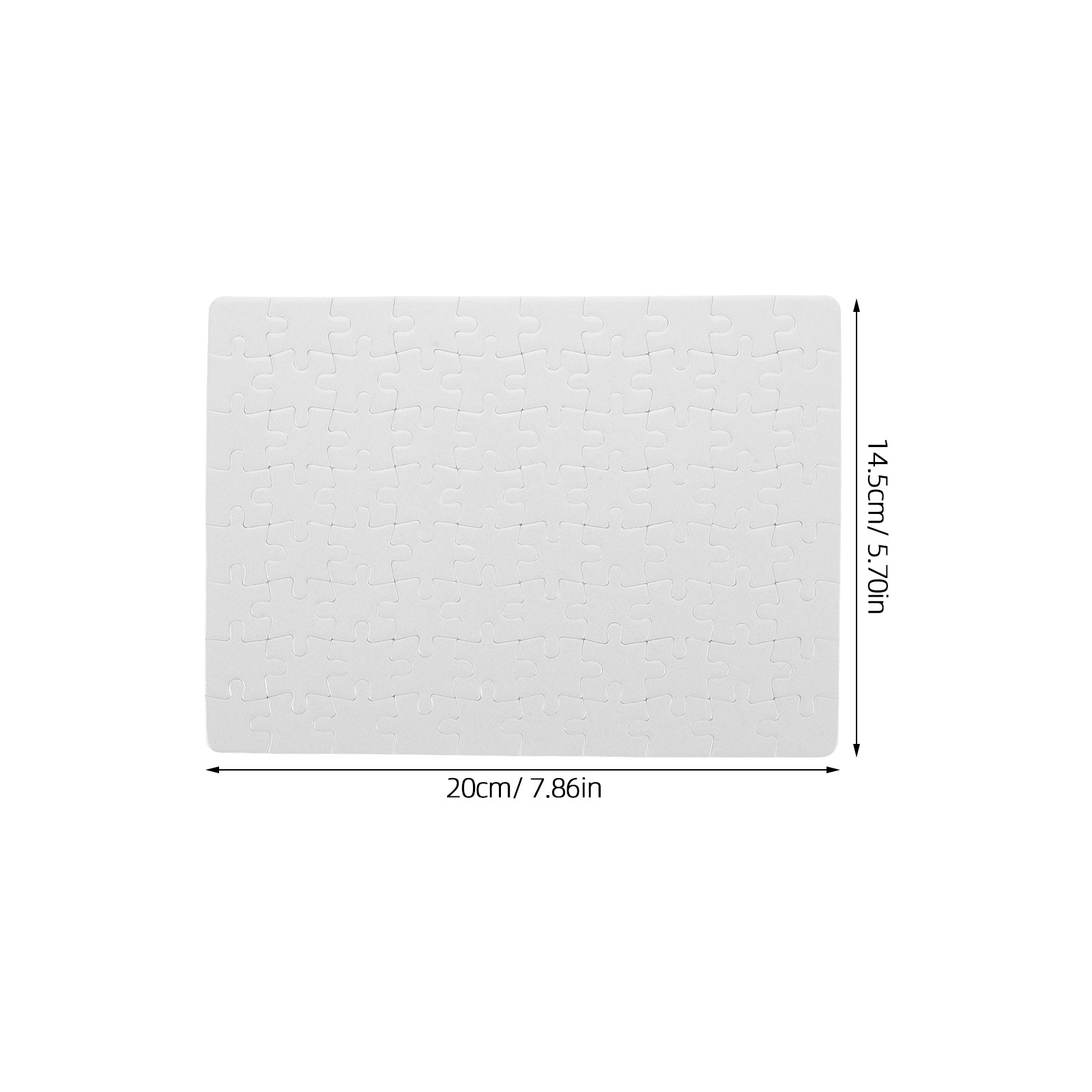 4 Adet Beyaz Yapboz Parçası, B - Puzzle Blank White incelemesi ve fiyatı