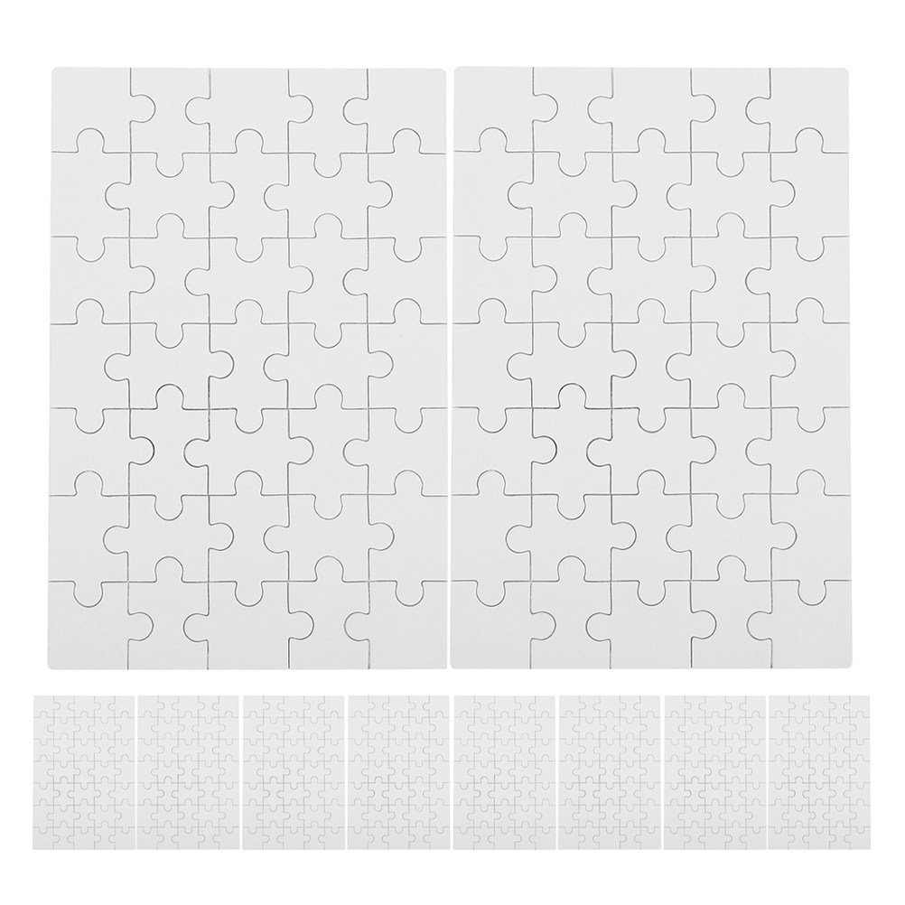 12 Adet Boş Süblimasyon Yapboz - Puzzle Blank White incelemesi ve fiyatı
