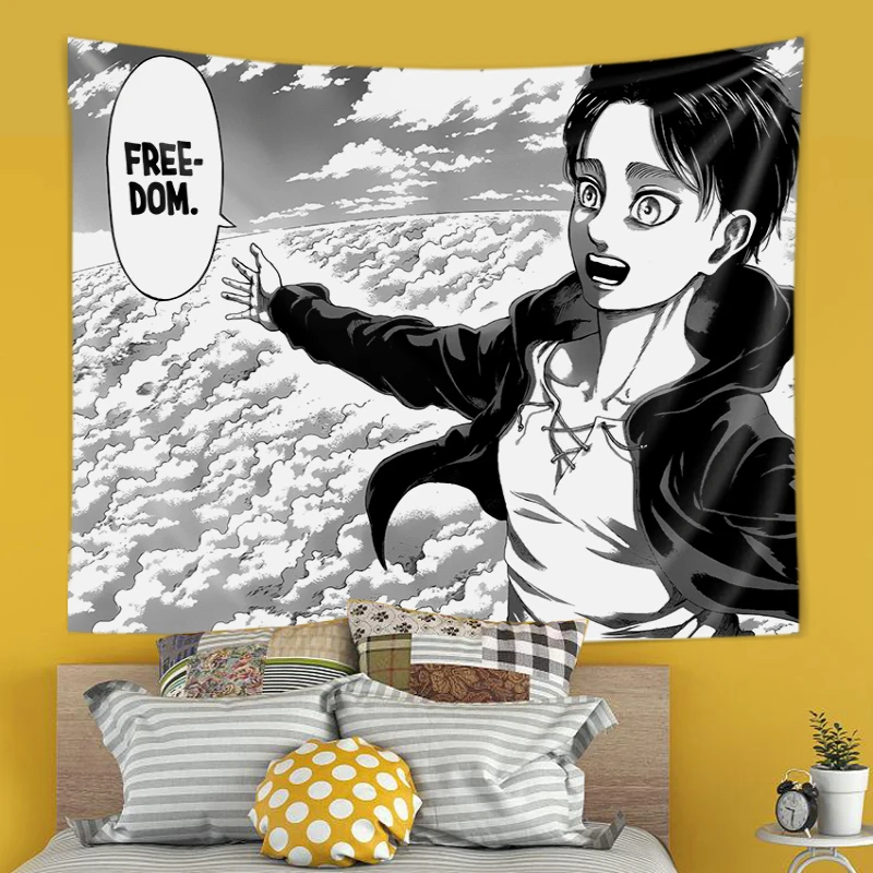 Eren Yeager Özgürlük Manga Pos - Canvas Wrap Ready incelemesi ve fiyatı