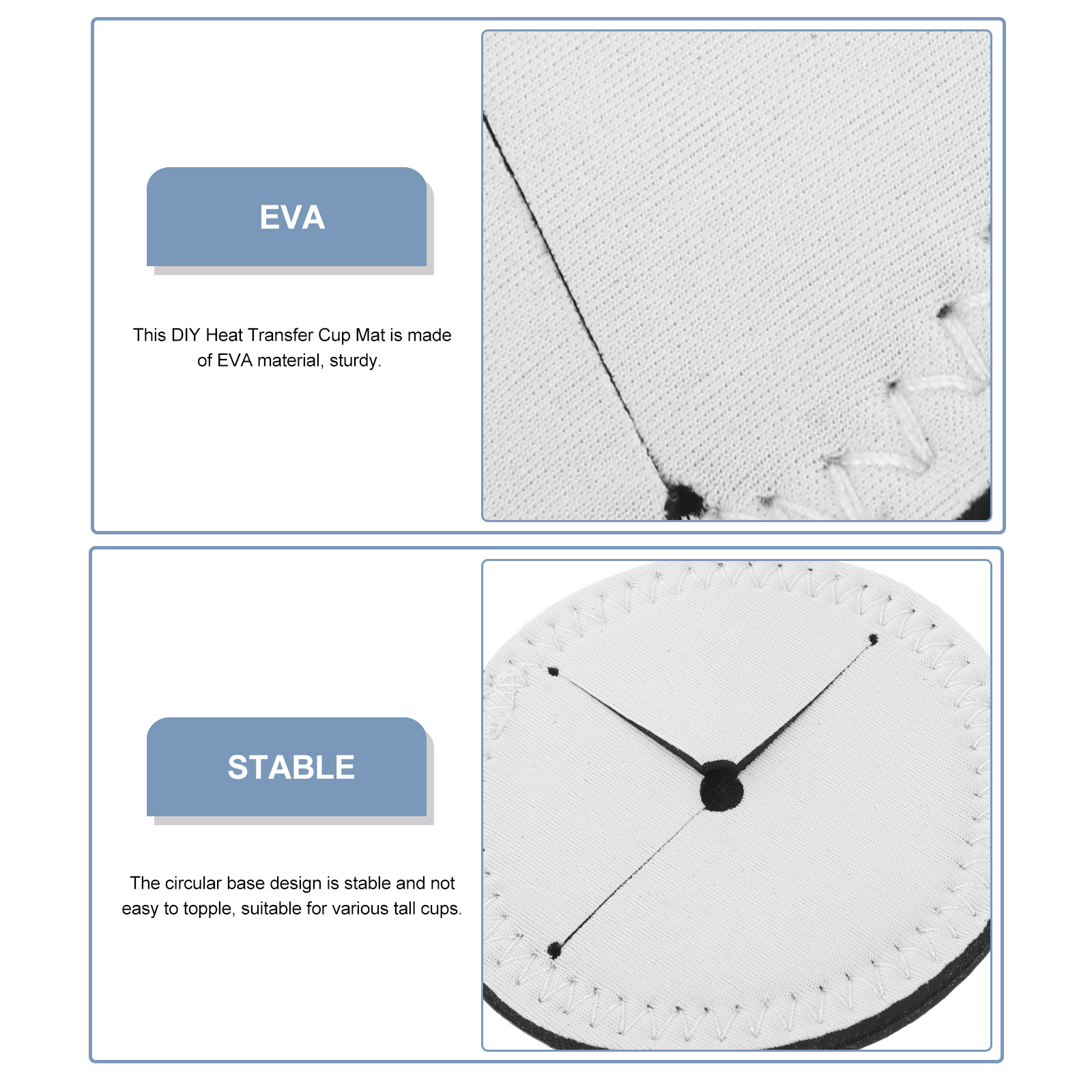 4 Adet Süblimasyon Bardak Altl - Coaster Sublimation Blank incelemesi ve fiyatı