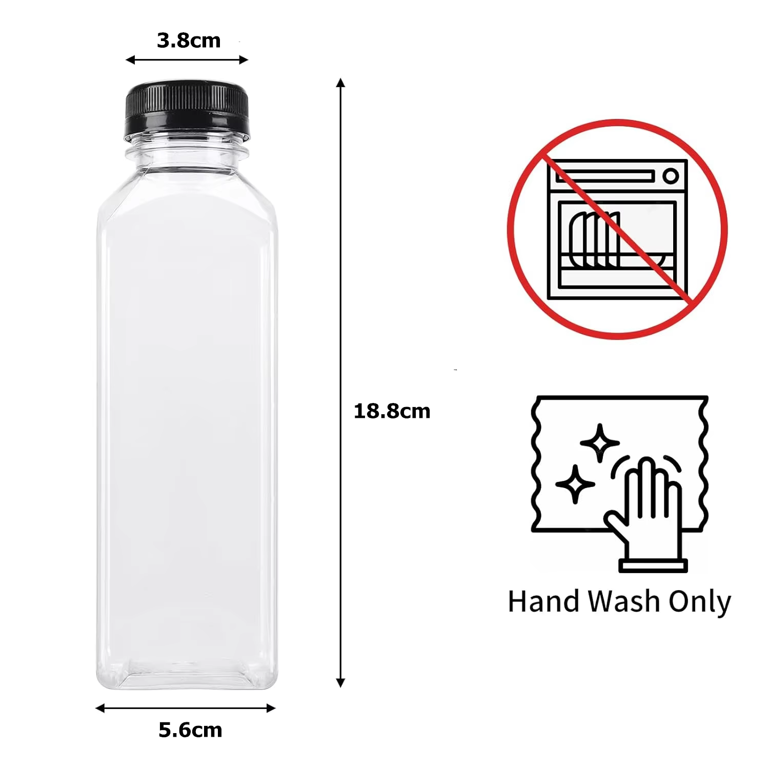 Kapaklı 500ML Meyve Suyu Şişel - Water Bottle Blank incelemesi ve fiyatı