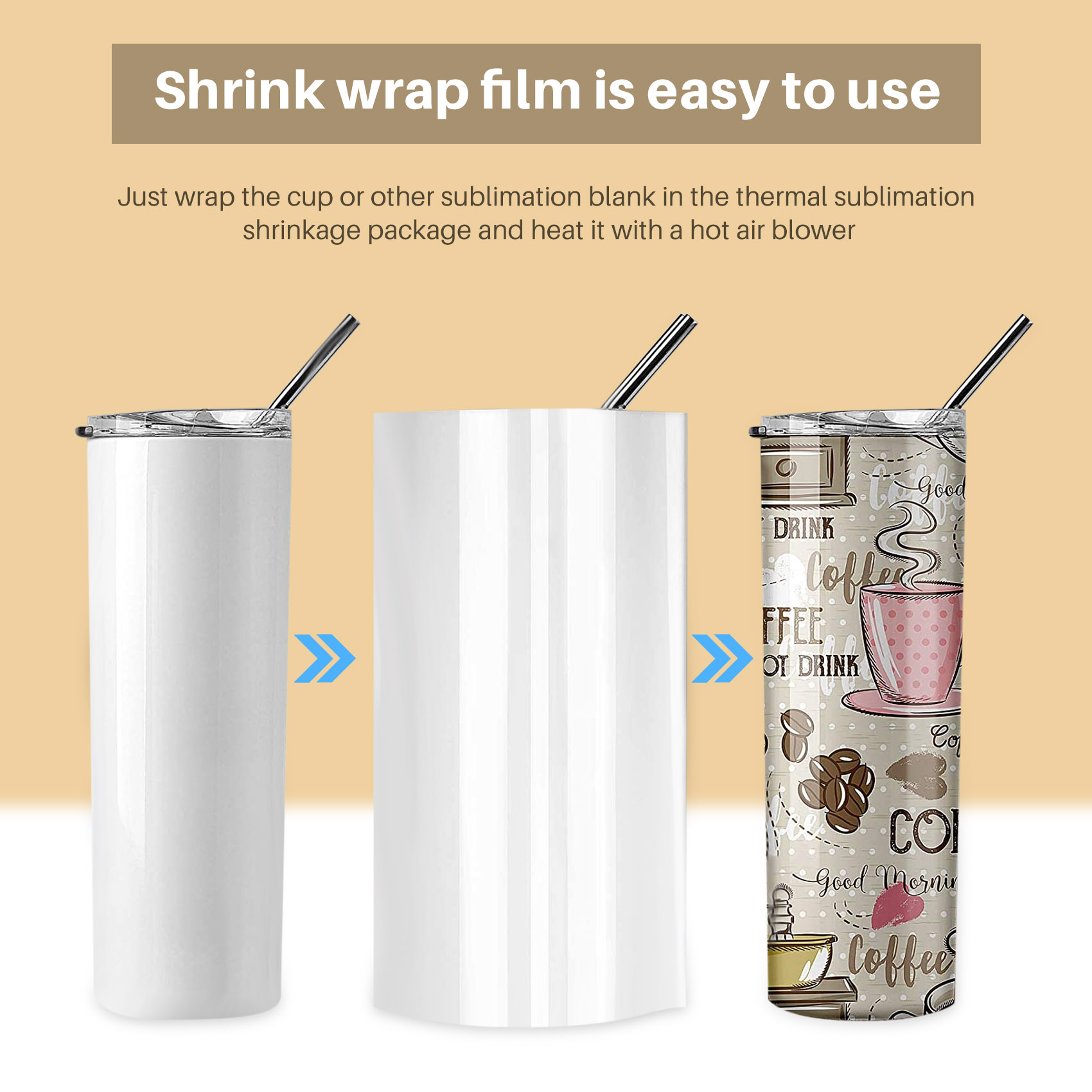 ABWP-8X12 İnç Süblimasyon Shri - Sublimation Mug White incelemesi ve fiyatı