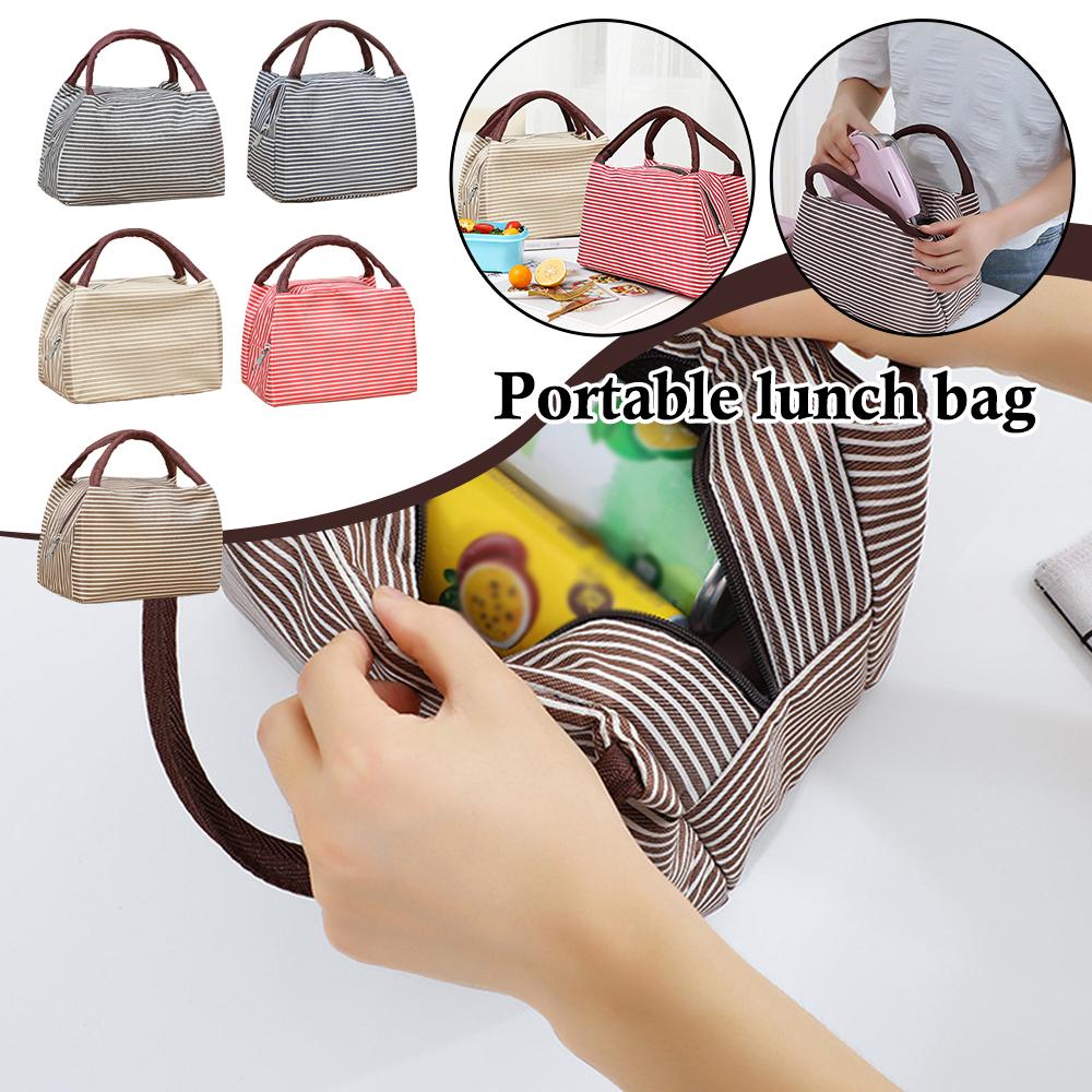 Çizgili Yalıtımlı Öğle Yemeği  - Tote Bag Sublimation incelemesi ve fiyatı