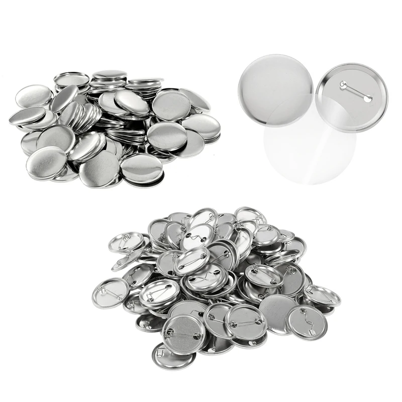 100 takım Boş Rozet Pin Düğme  - Button Badge Blank incelemesi ve fiyatı