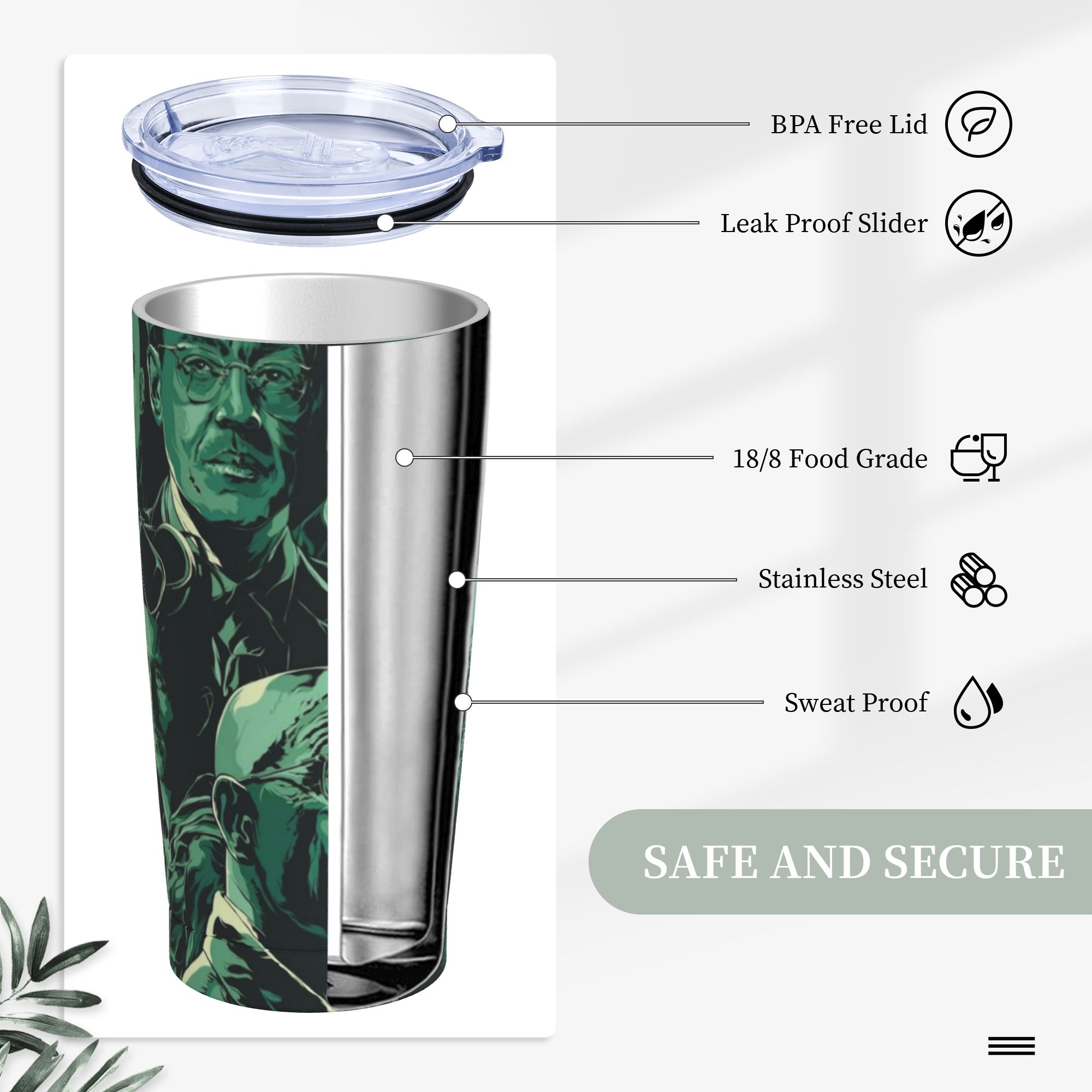 Breaking Bad Walter White Yalı - Tumbler 20Oz White incelemesi ve fiyatı