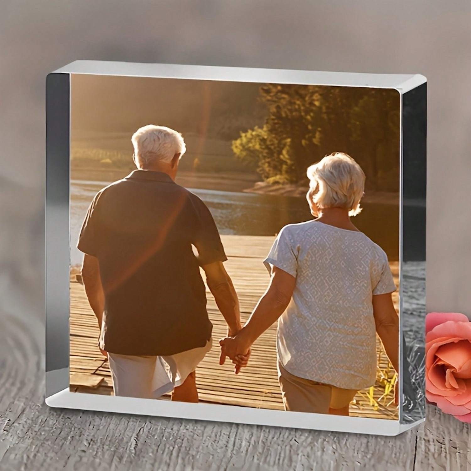 2D Düz Akrilik Fotoğraf Bloğu  - Photo Acrylic Block incelemesi ve fiyatı