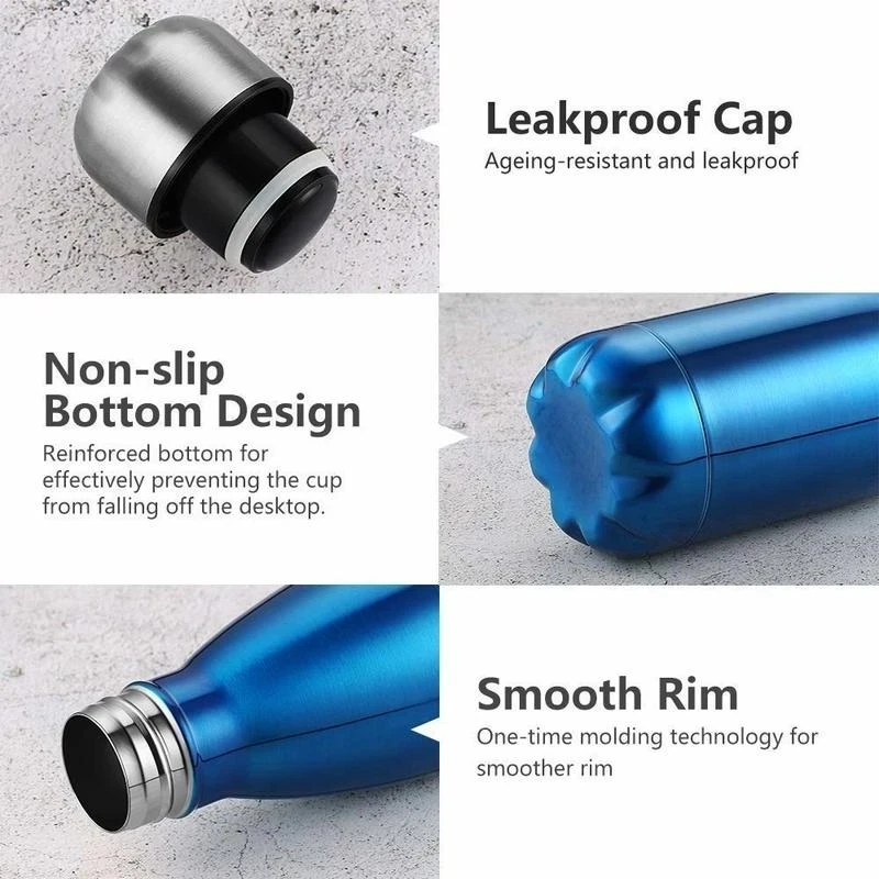 350/500/750/1000ml Paslanmaz Ç - Water Bottle Blank incelemesi ve fiyatı