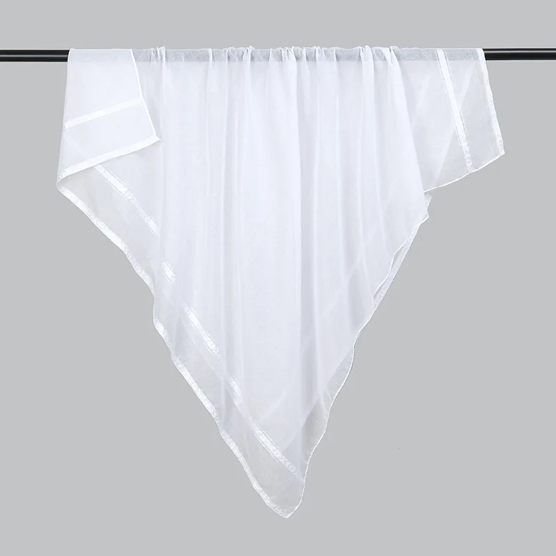 İslam beyaz kare eşarp erkekle - Bandana Blank White incelemesi ve fiyatı