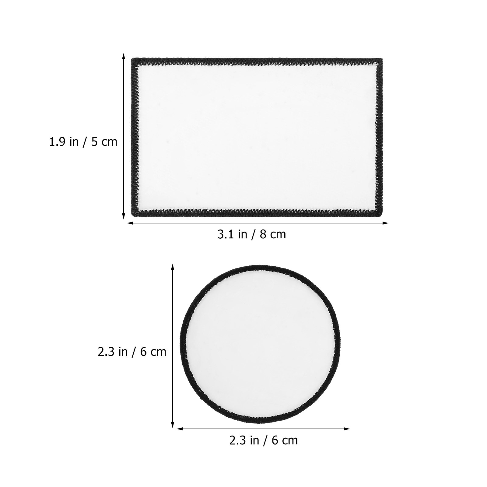 30 Adet Boş Ütülenebilir Yama, - Hat Sublimation Blank incelemesi ve fiyatı