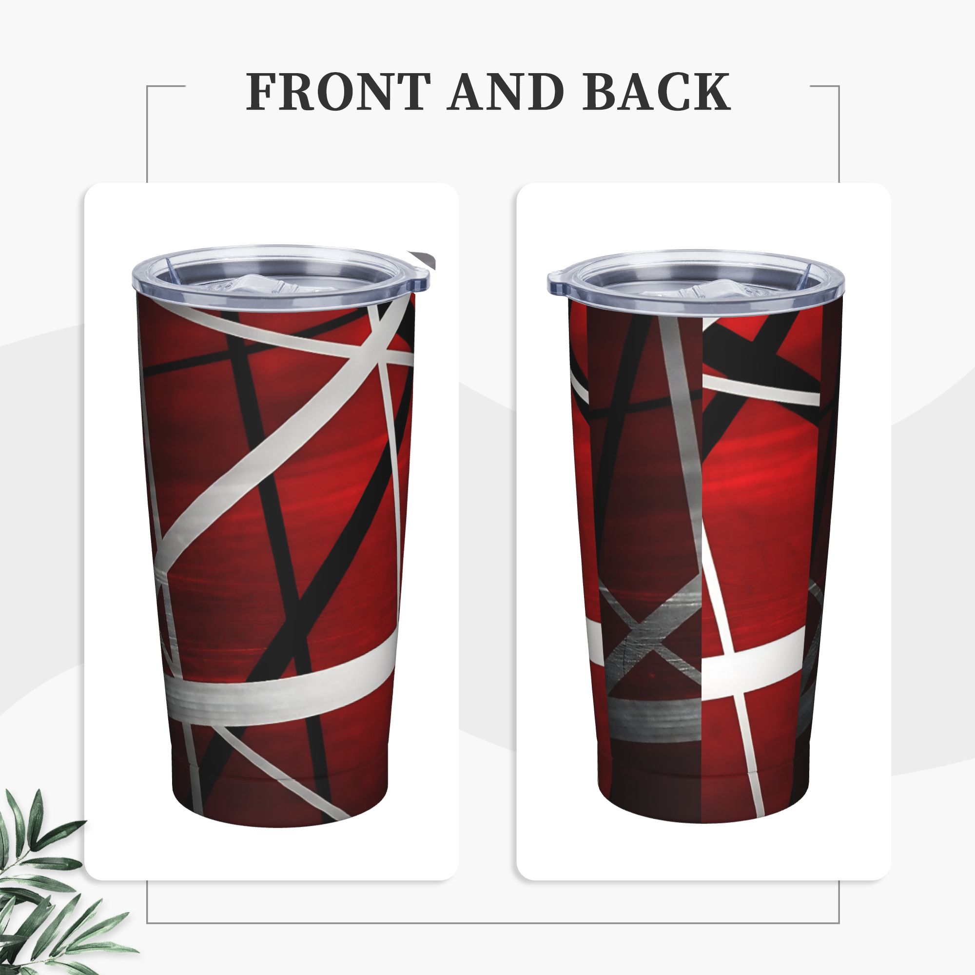 V-Van Halens Kırmızı Siyah Bey - Tumbler 20Oz White incelemesi ve fiyatı