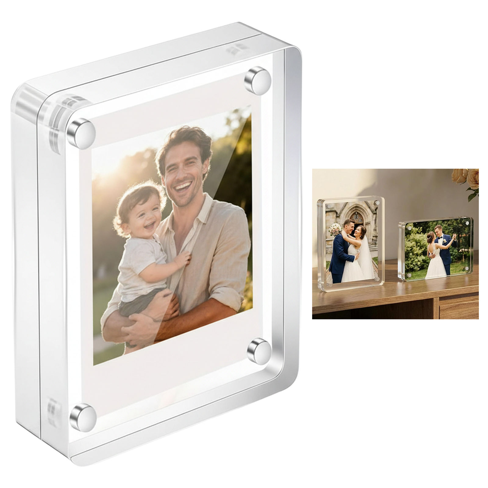 Akrilik Manyetik Fotoğraf Çerç - Photo Acrylic Block incelemesi ve fiyatı