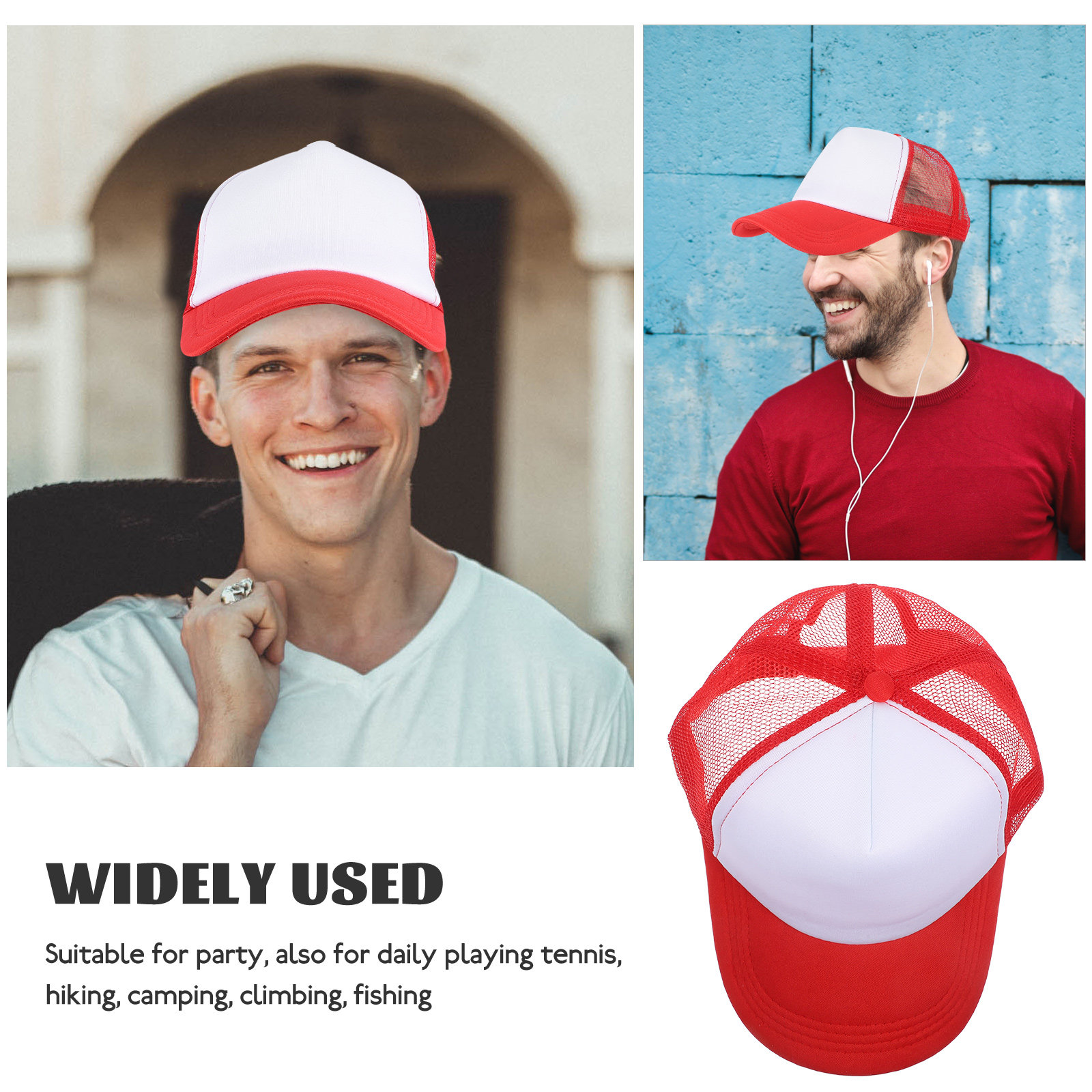 10 Adet Boş File Beyzbol Şapka - Hat Sublimation Blank incelemesi ve fiyatı