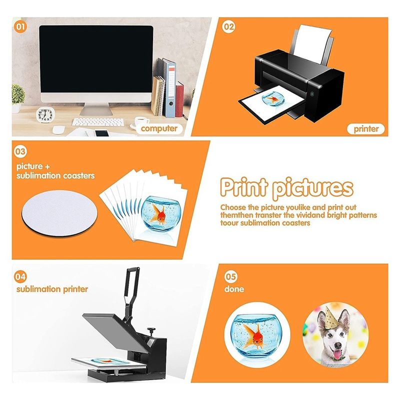 AB46-Süblimasyon Boş Bardak Al - Coaster Sublimation Blank incelemesi ve fiyatı