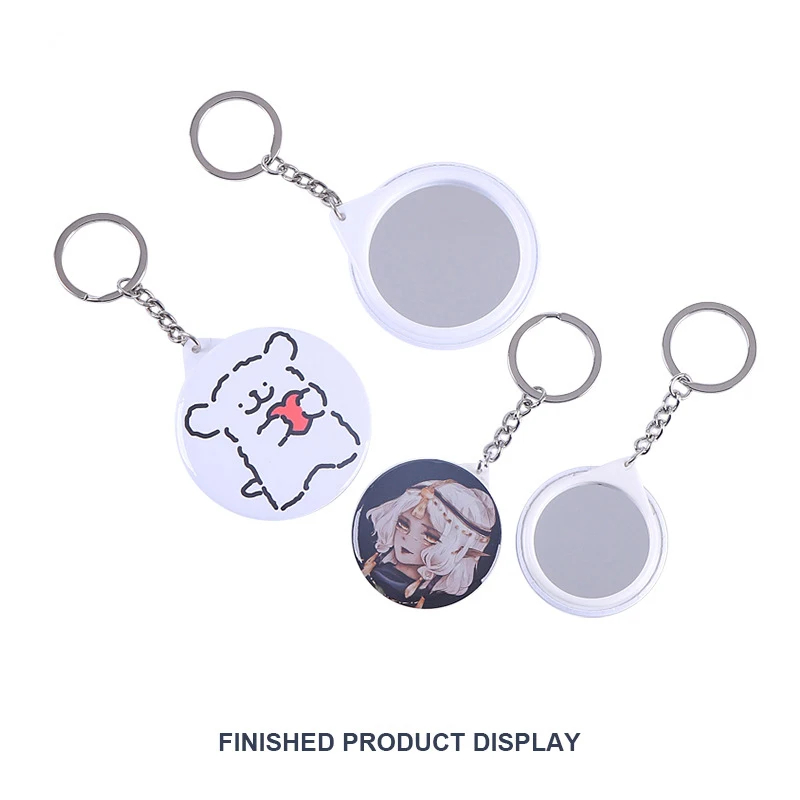 Yeni 100 ADET Anahtarlık Ayna  - Button Badge Blank incelemesi ve fiyatı