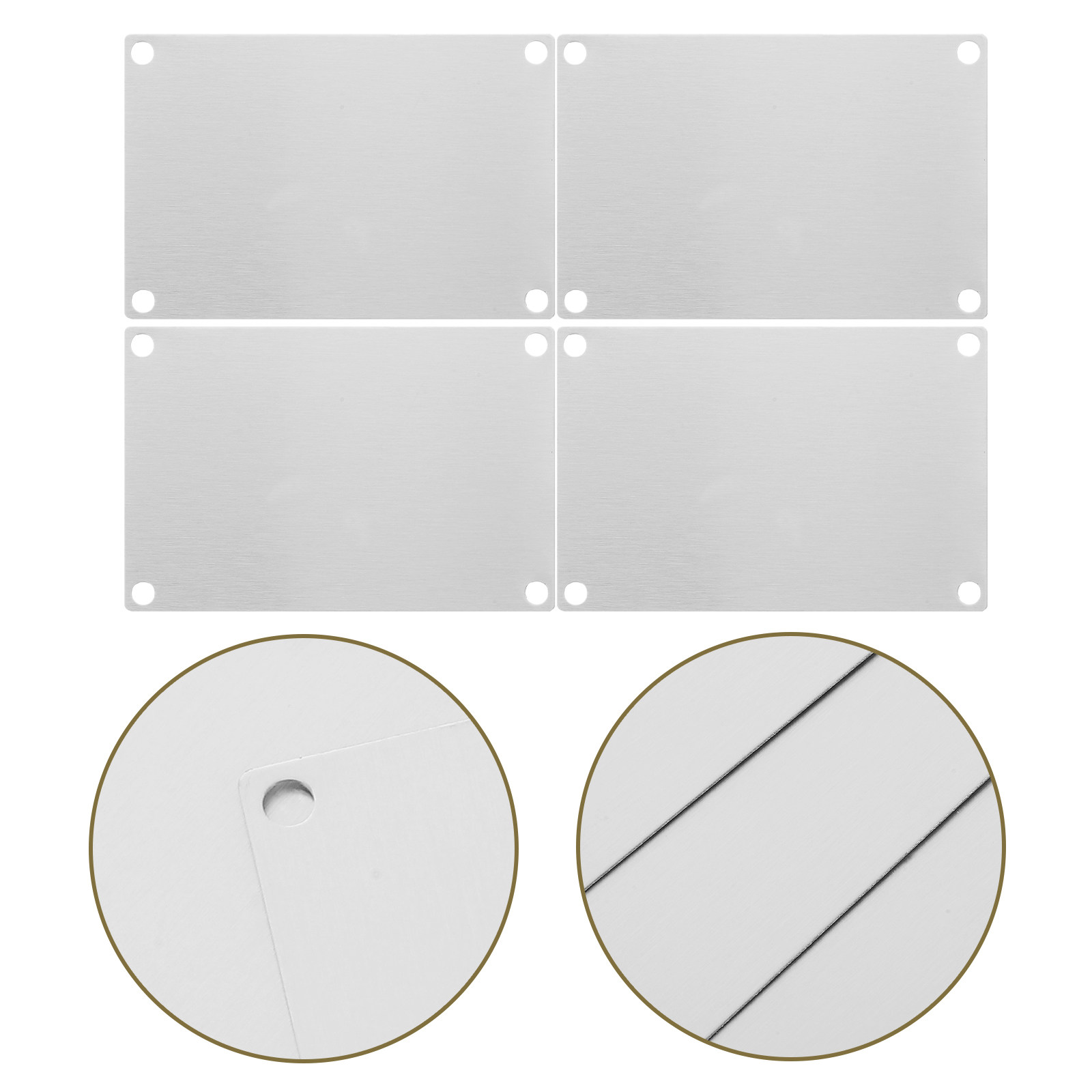5 Adet Boş Paslanmaz Çelik Dış - Yard Sign Blank incelemesi ve fiyatı