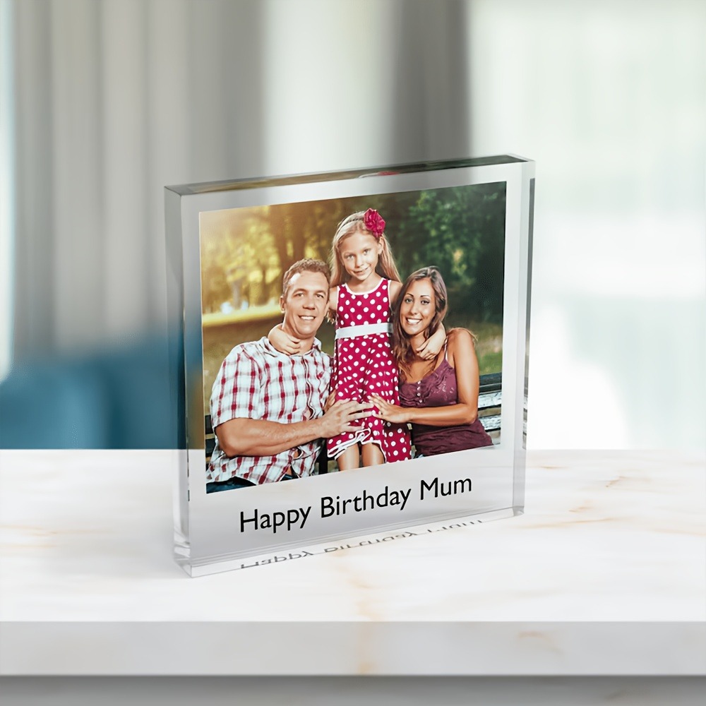 Kişiselleştirilmiş Aile Akrili - Photo Acrylic Block incelemesi ve fiyatı