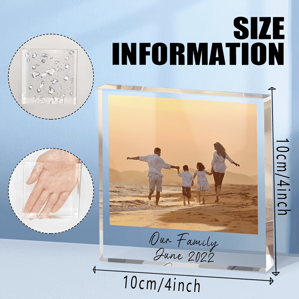 Kişiselleştirilmiş Aile Akrili - Photo Acrylic Block incelemesi ve fiyatı